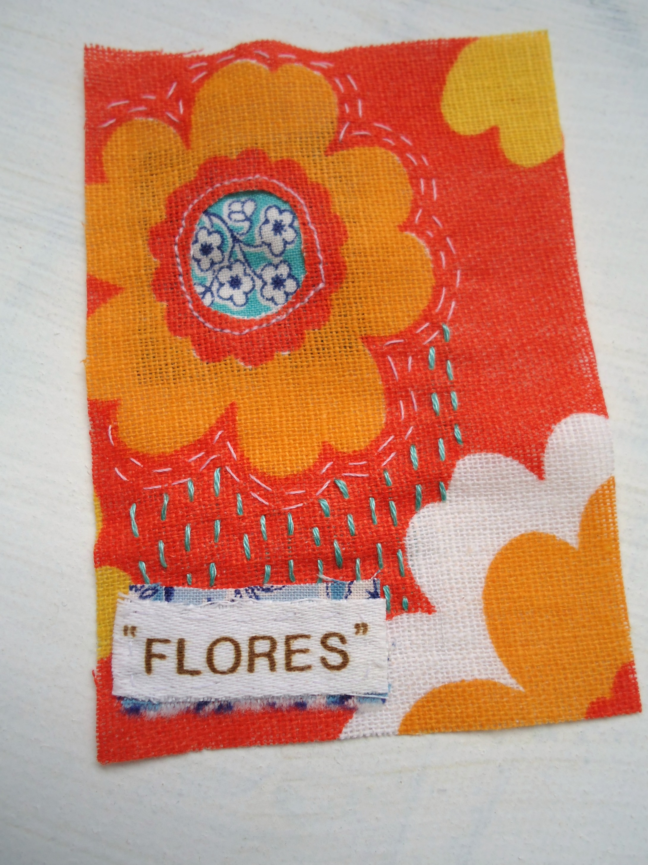 flores artist trading card by modflowers