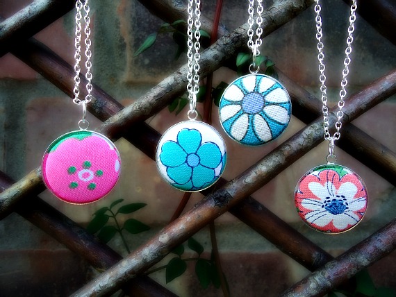 modflowers: silver pendants