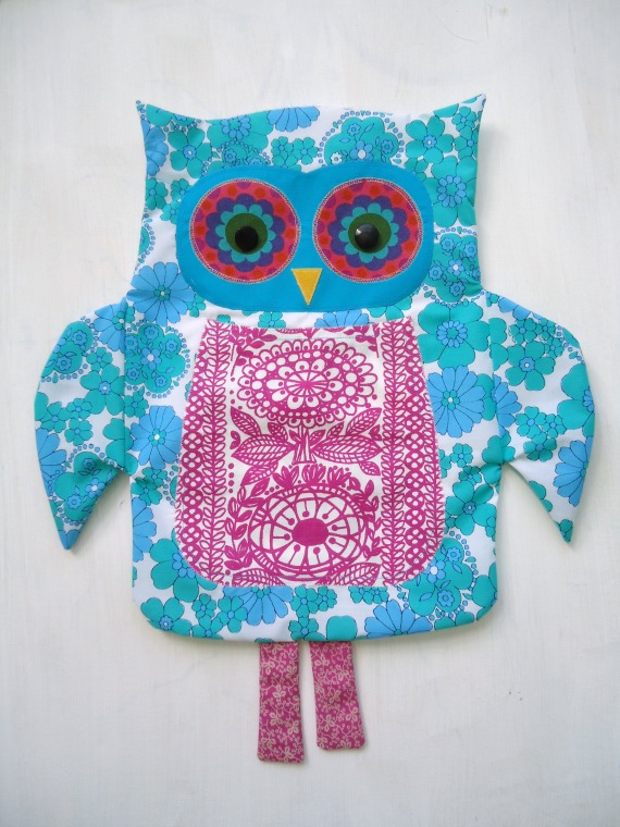 modflowers: owl cushion