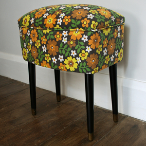 modflowers: vintage sewing basket by Something Fine