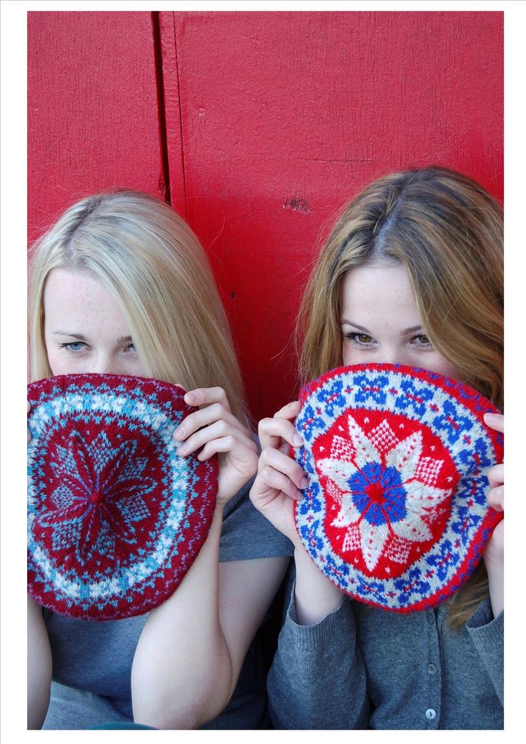 modflowers: fair isle berets from shetlandlaceshawls.co.uk