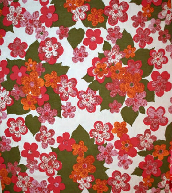 modflowers: vintage fabric binge