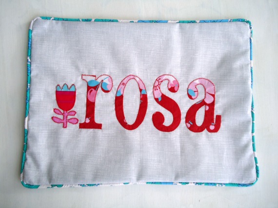 modflowers: applique name cushion commission