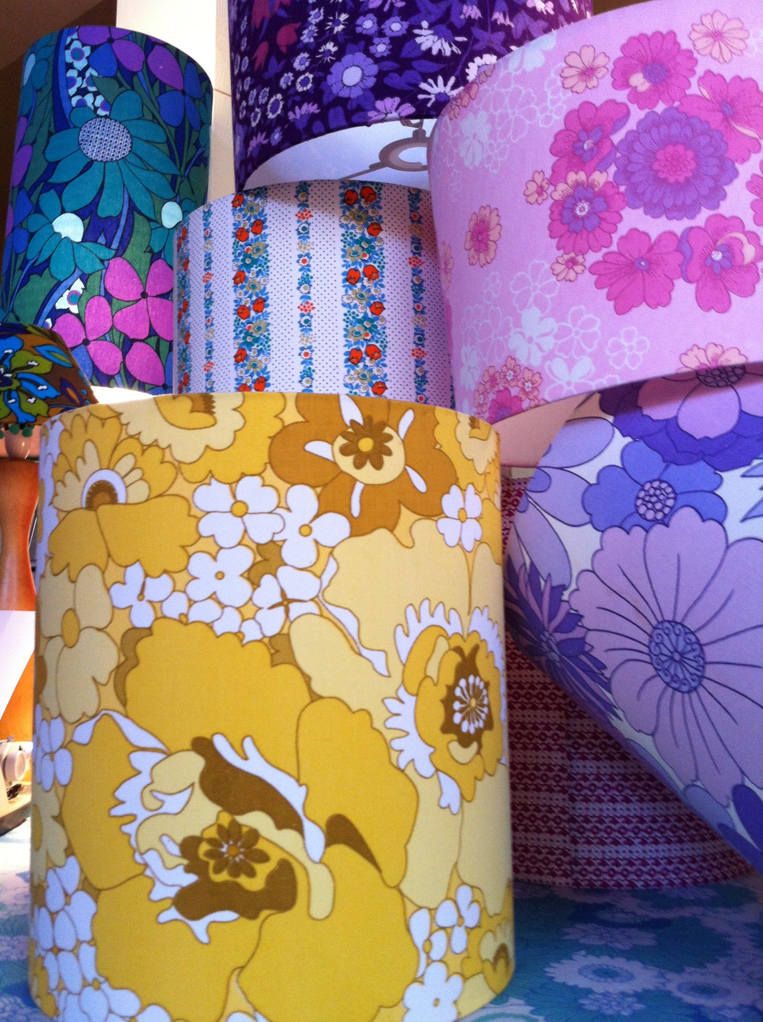 modflowers: lovely lampshades by Ali Bee Wares