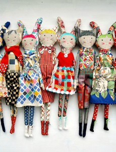 modflowers Liberty dolls for Sarah Campbell