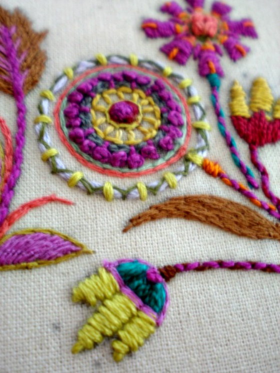 modflowers: floral embroidery