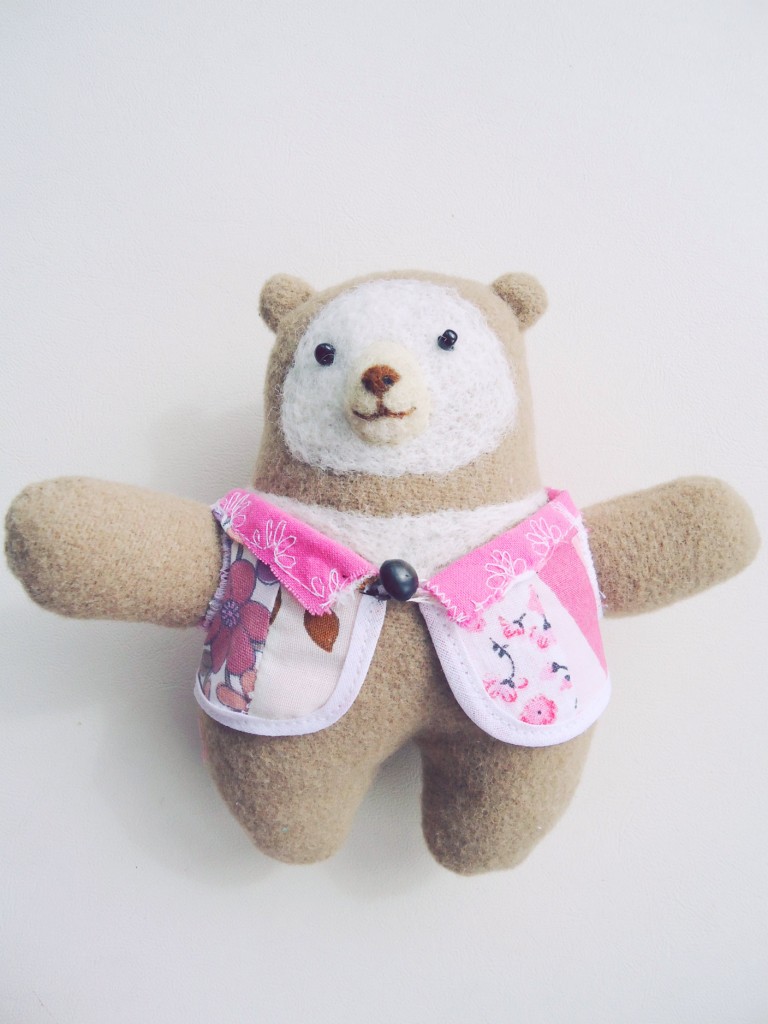 modflowers: bear in waistcoat