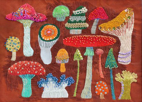 modflowers: kimika hara - mushrooms