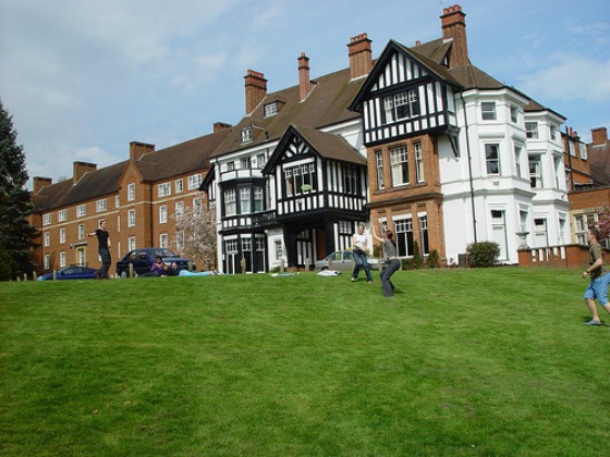 Northfield Manor, in it's days as a hall of residence