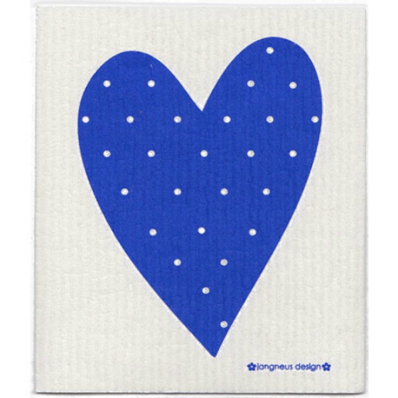 dishcloth heart