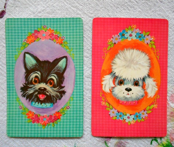 modflowers: vintage playing cards