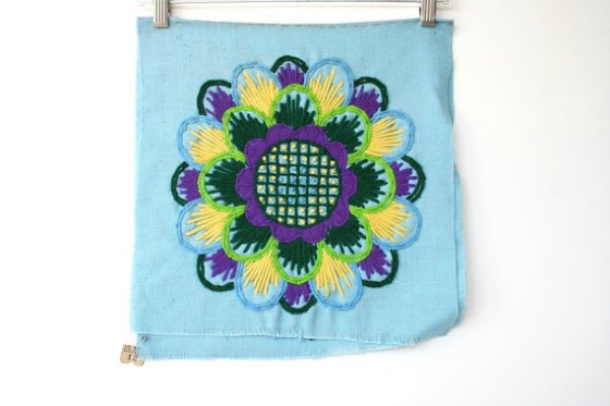 modflowers: vintage crewel embroidery