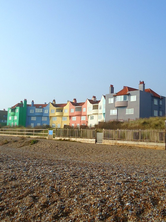 modflowers: beach walk at Thorpeness