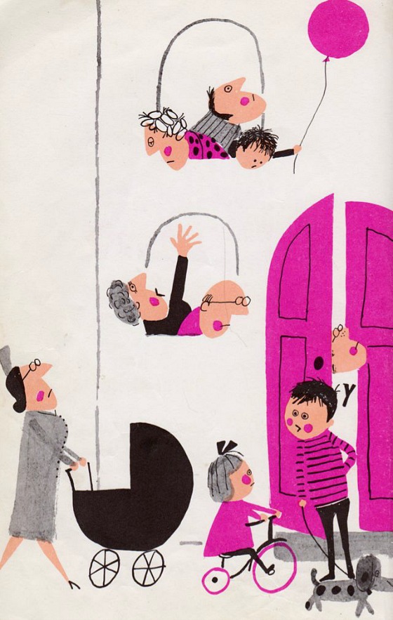 modflowers: Aliki - This is the House Where Jack Lives - written by Joan Heilbroner, illustrated by Aliki (1962)