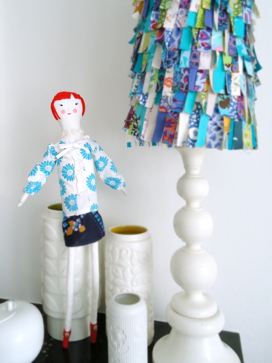 modflowers: Mary handmade doll