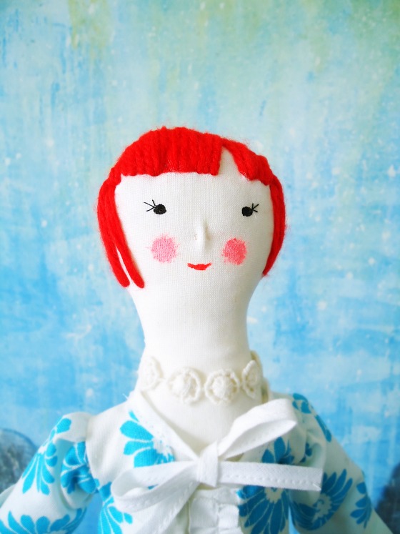 modflowers: Mary handmade doll