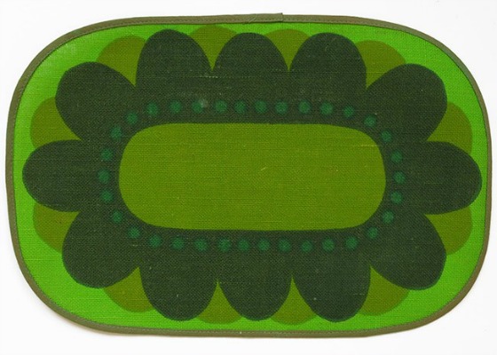 modflowers: sodahl green table mat