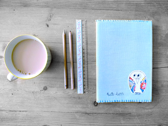 modflowers: notebook cover by Anna Treliving