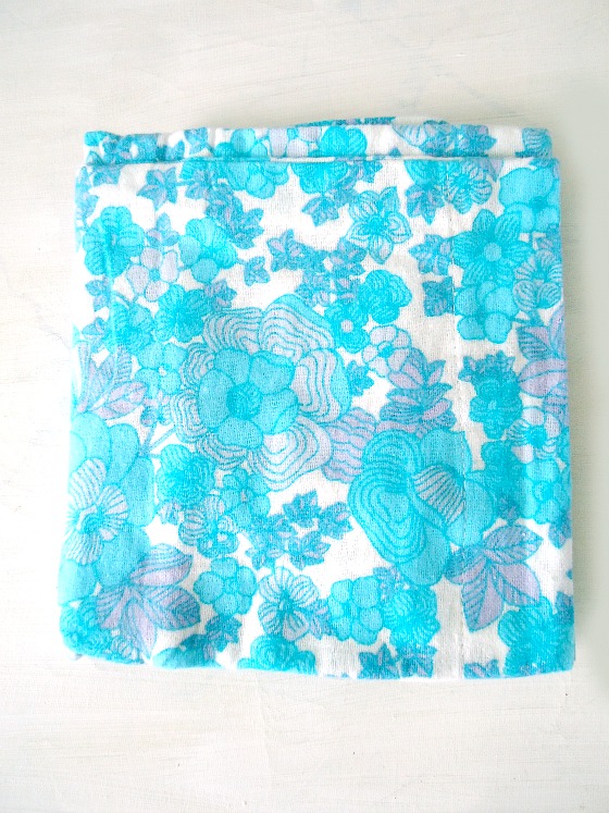 modflowers: vintage flannelette sheet