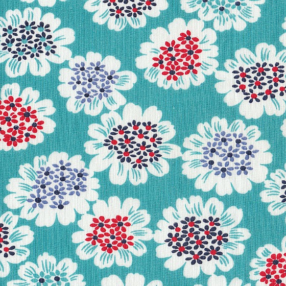 modflowers: vintage feedsack fabric from newnewkitty on etsy