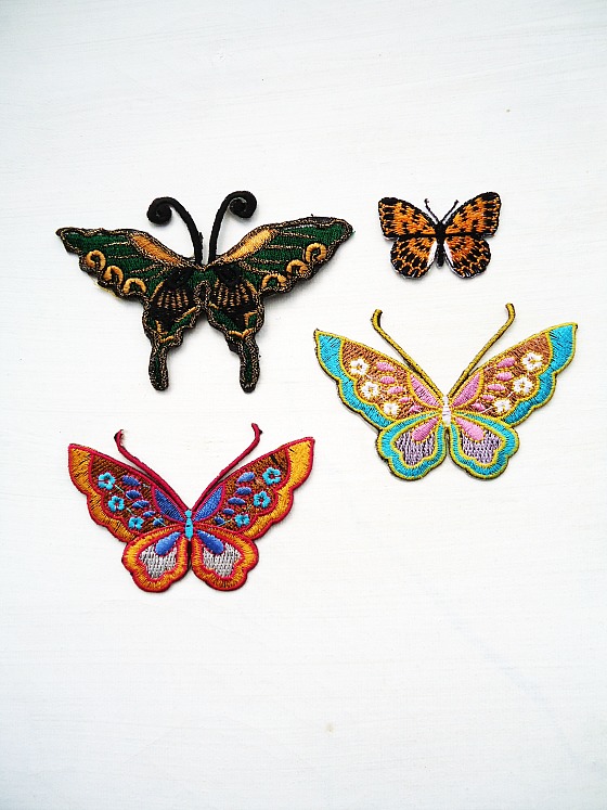 modflowers: dutch vintage butterflies