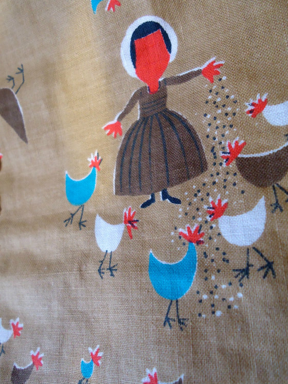 modflowers: vintage children's fabric