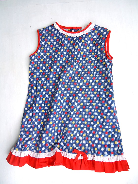 modflowers: vintage child's frock