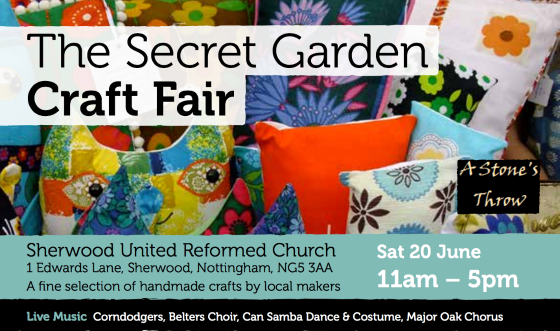 modflowers: The Secret Garden Craft Fair  2015, Sherwood, Nottingham