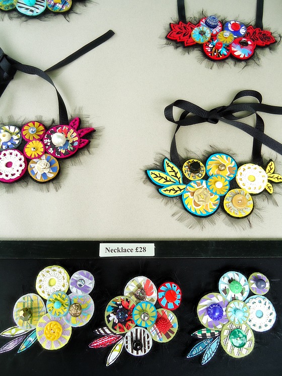 modflowers: textile jewellery by Rachel Ainley