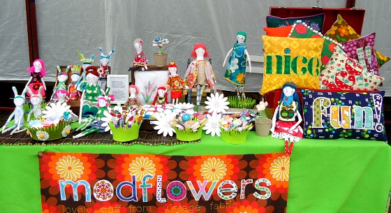 modflowers: Secret Garden Craft Fair stall