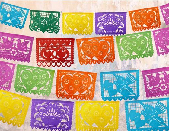 modflowers: papel picado at Milagros