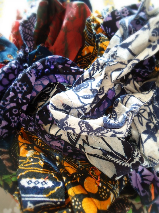 modflowers: gift fabrics batik