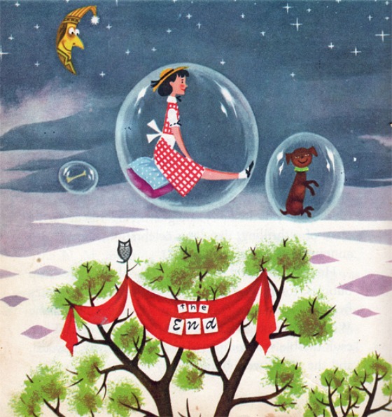 modflowers: illustration from The Road to Oz; via My Vintage Avenue