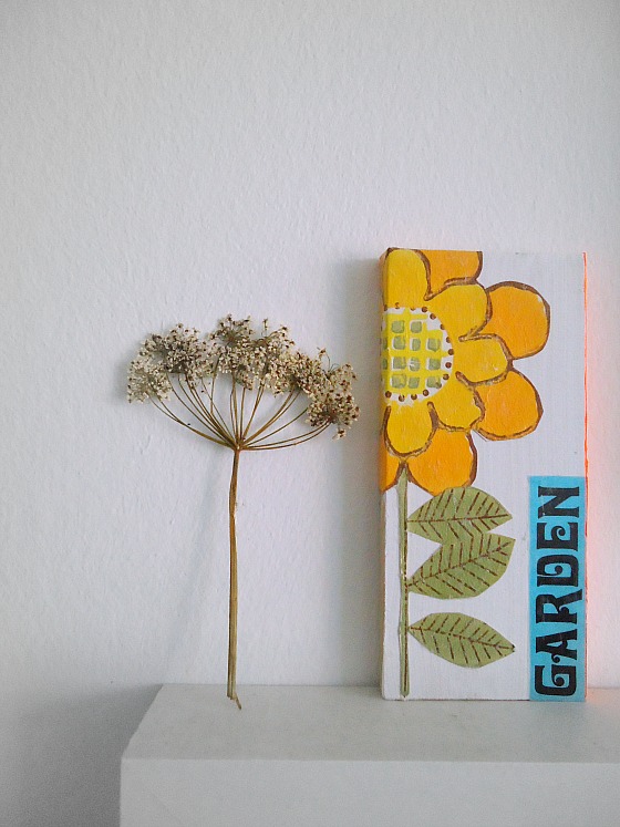 modflowers: wooden block