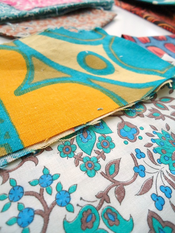 modflowers: vintage fabrics