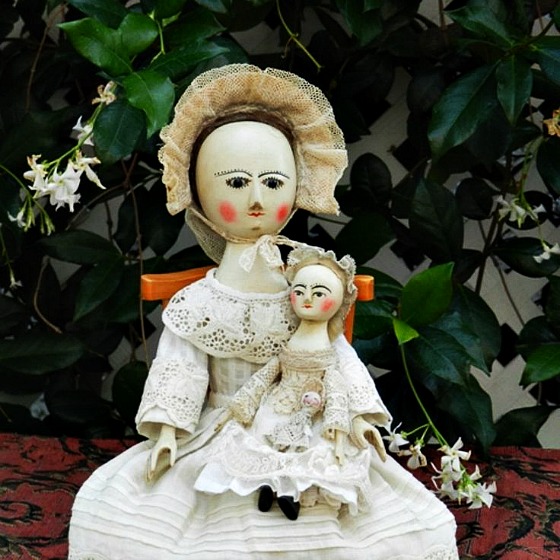 modflowers: Queen Anne dolls by Alena Sinel