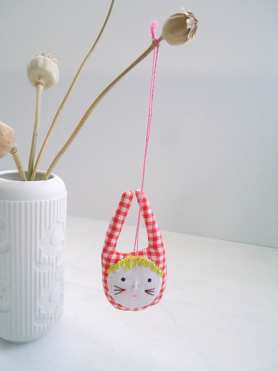 modflowers: bunny boy hanging ornament