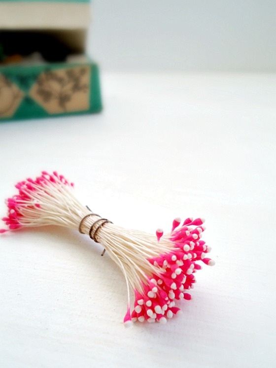 modflowers: vintage flower stamens