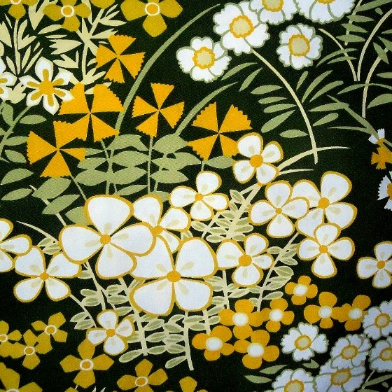 modflowers: Cranbrook vintage fabric by Osman