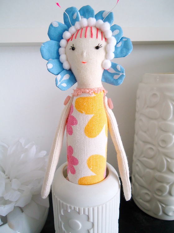 modflowers: cheeky flower doll 