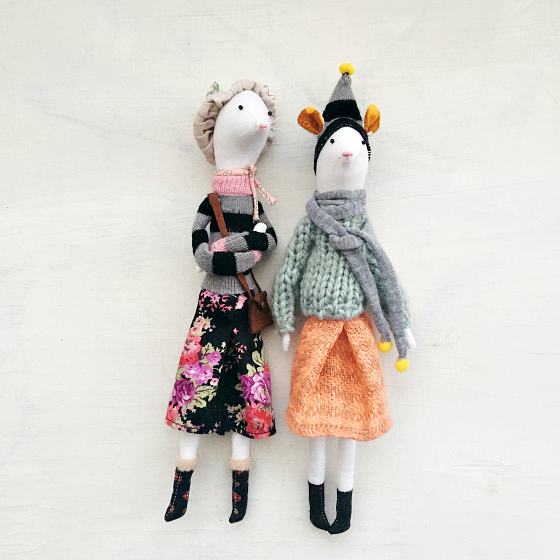 modflowers: mouse dolls