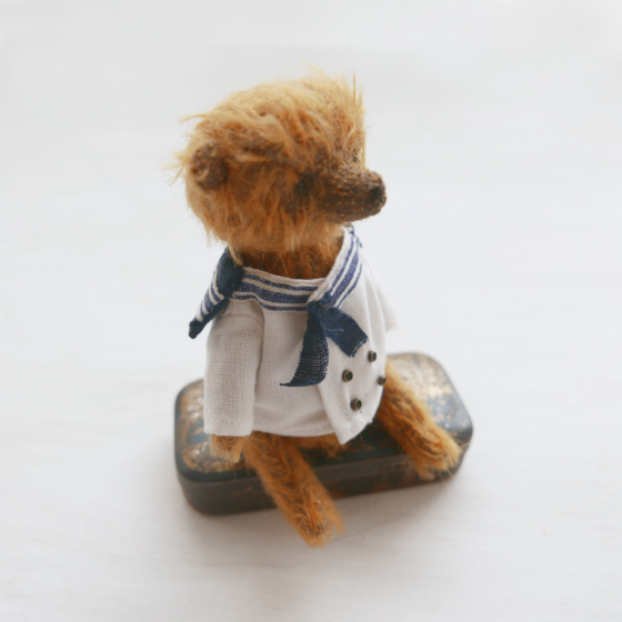 teddy togs: miniature bear by modflowers