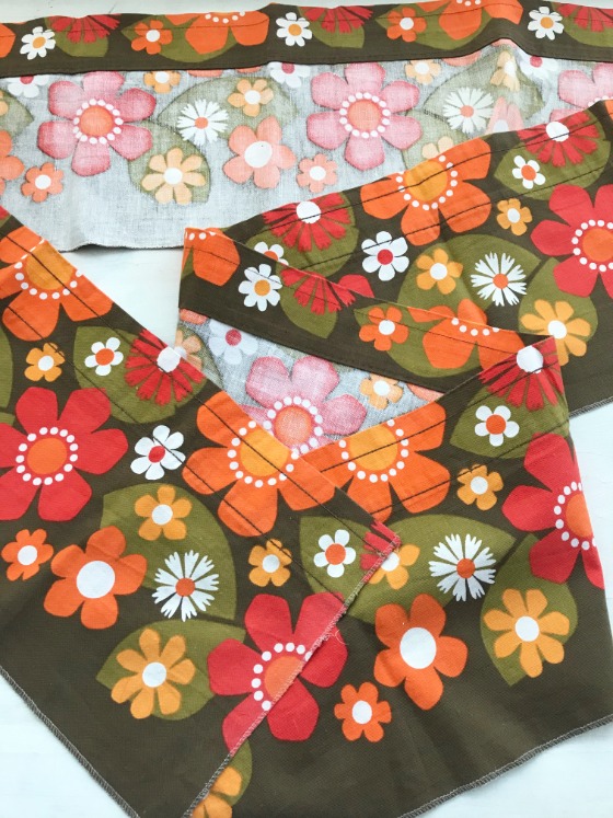 modflowers vintage fabric destash sale